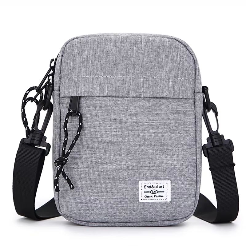 Casual Diagonal Crossover Small Square Bag Oxford Cloth For Men And Women 8