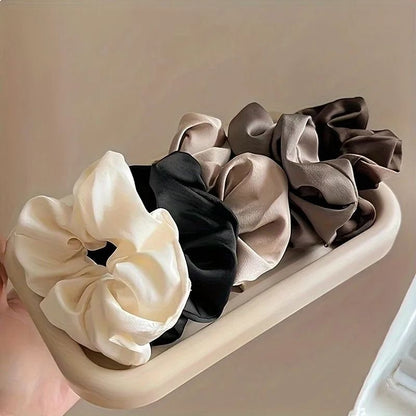 Satin Large Scrunchie Headband For Women And Girls 1