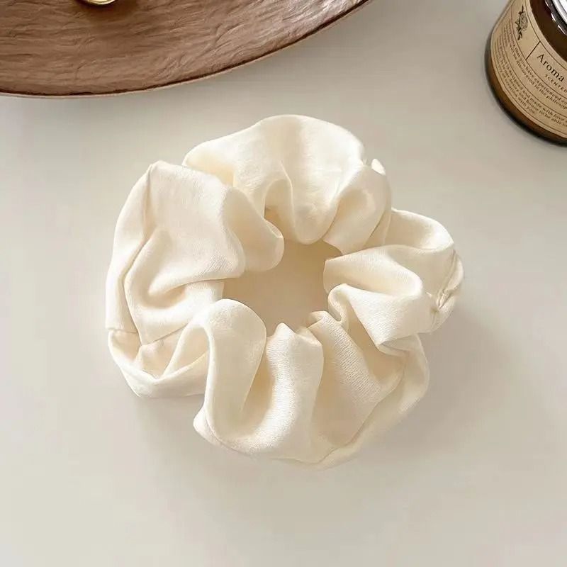 Satin Large Scrunchie Headband For Women And Girls 2