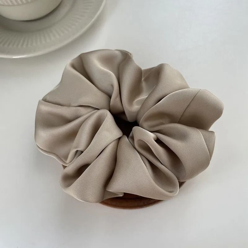 Satin Large Scrunchie Headband For Women And Girls 4