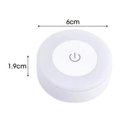 Mood Light Dimmable Magnetic Rechargeable Lamp  Portable Round USB Neon Decoration For Room 5