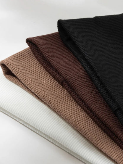 Solid Color Elastic Hair Bands For Women 1