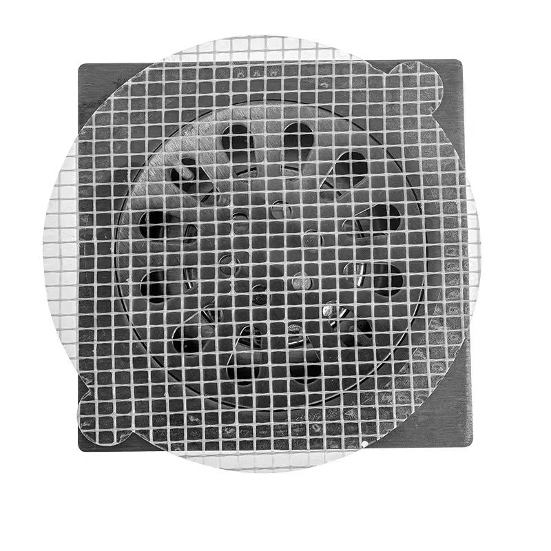 Disposable Floor Sewer Stickers  Bathtub Mesh Filter Sticker Drain Blocker For Bathroom 5