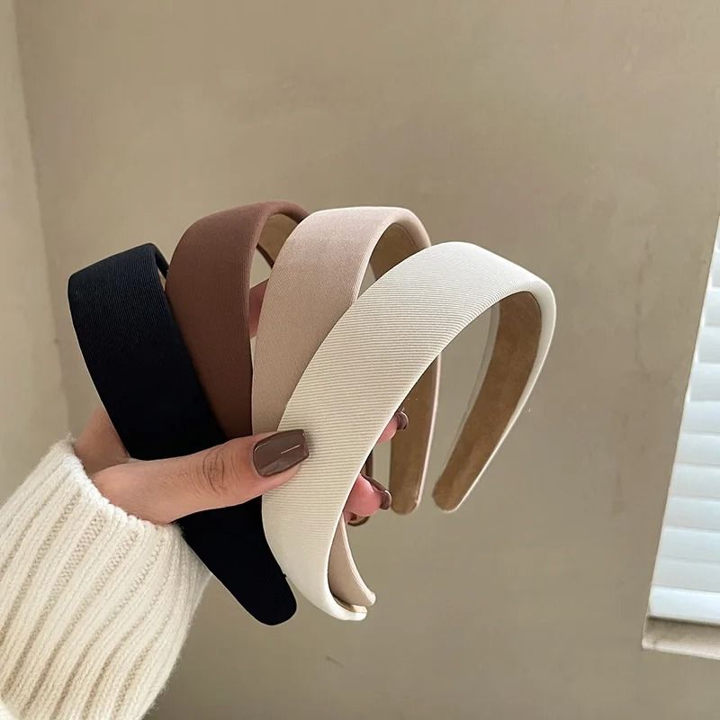 Elegant Wide Hair Pressing Band for Women