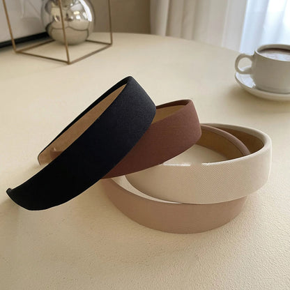 Elegant Wide Hair Pressing Band For Women 2