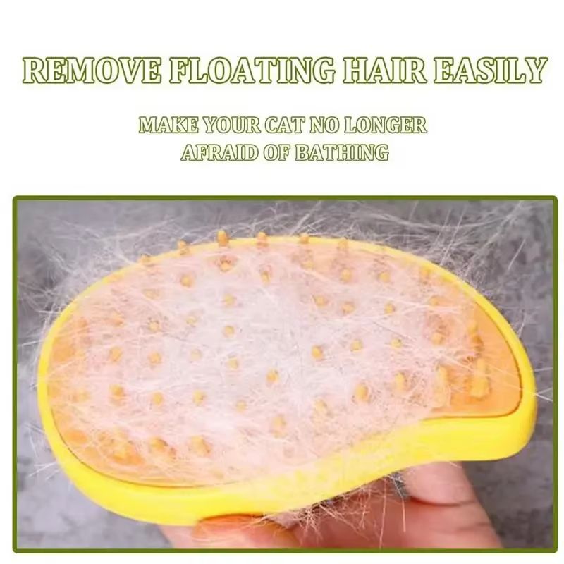 3in1 Electric Cat Hair Brush  Grooming Sprayer Massager  Comb For Pets 3