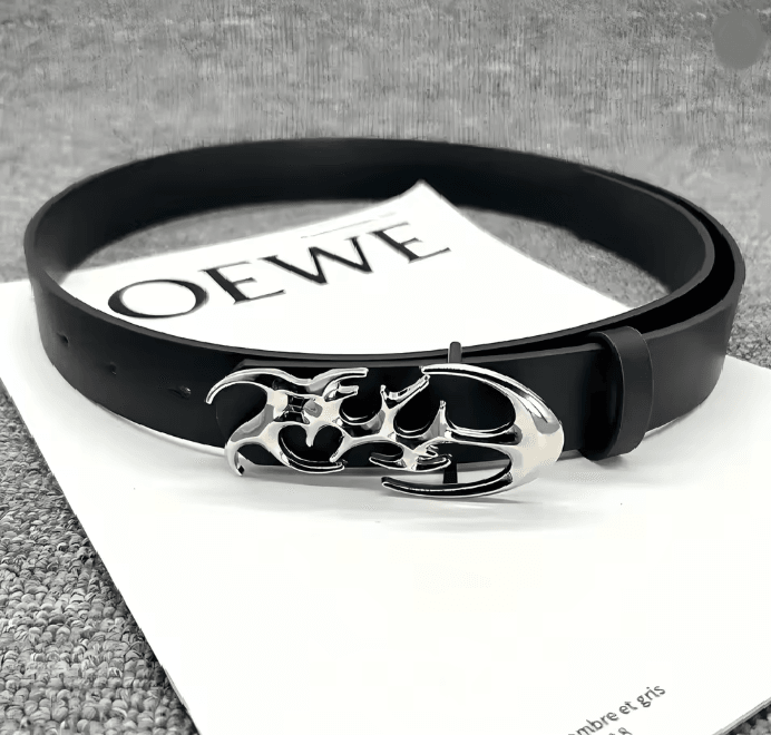 Hollowcore Y2K Punk Leather Belt 2