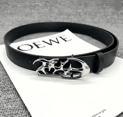 Hollowcore Y2K Punk Leather Belt 2