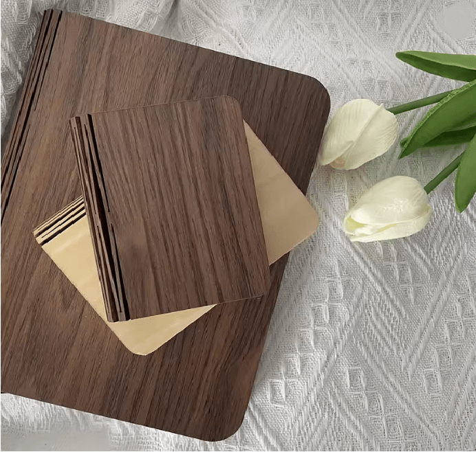 Lumibook Foldable Wooden Book Lamp 3