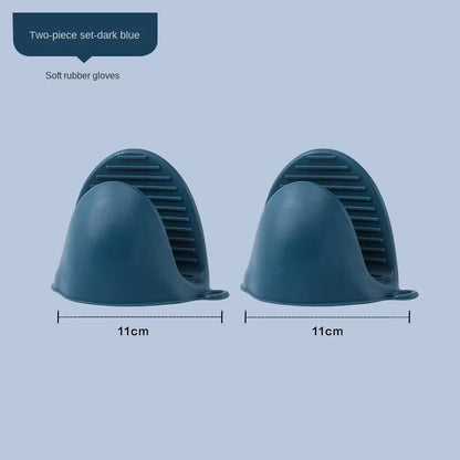Tongs Kitchen Steamer And BBQ Clip  AntiSlip Pot Clamp For Microwave Oven And Tray Use 8