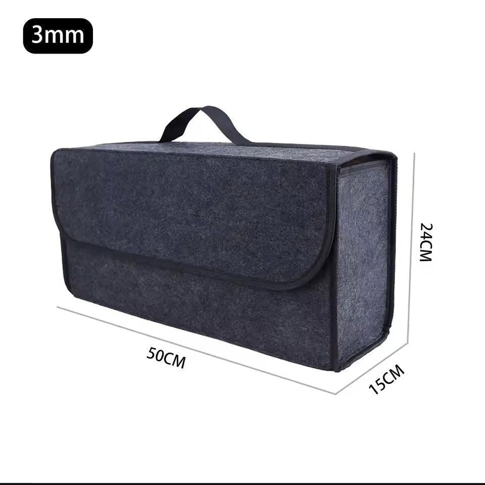 Thickened Soft Felt Storage Box  Car Trunk  Home Organizer 3