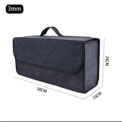 Thickened Soft Felt Storage Box  Car Trunk  Home Organizer 6