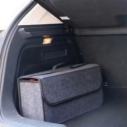 Thickened Soft Felt Storage Box  Car Trunk  Home Organizer 7