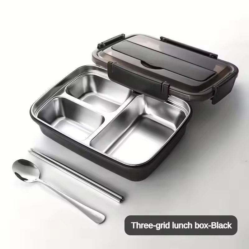 Daily Fresh Stainless Steel Bento Lunch Box  LeakProof MultiCompartment Meal Container 15