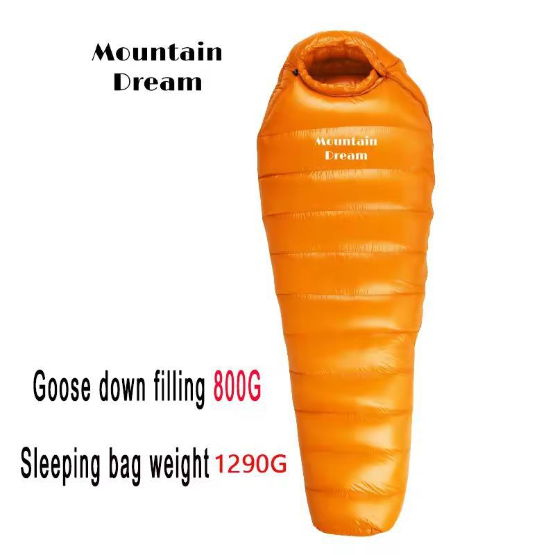 Arctic Peak DownFilled Mummy Sleeping Bag  Adult Winter Camp Comfort 16