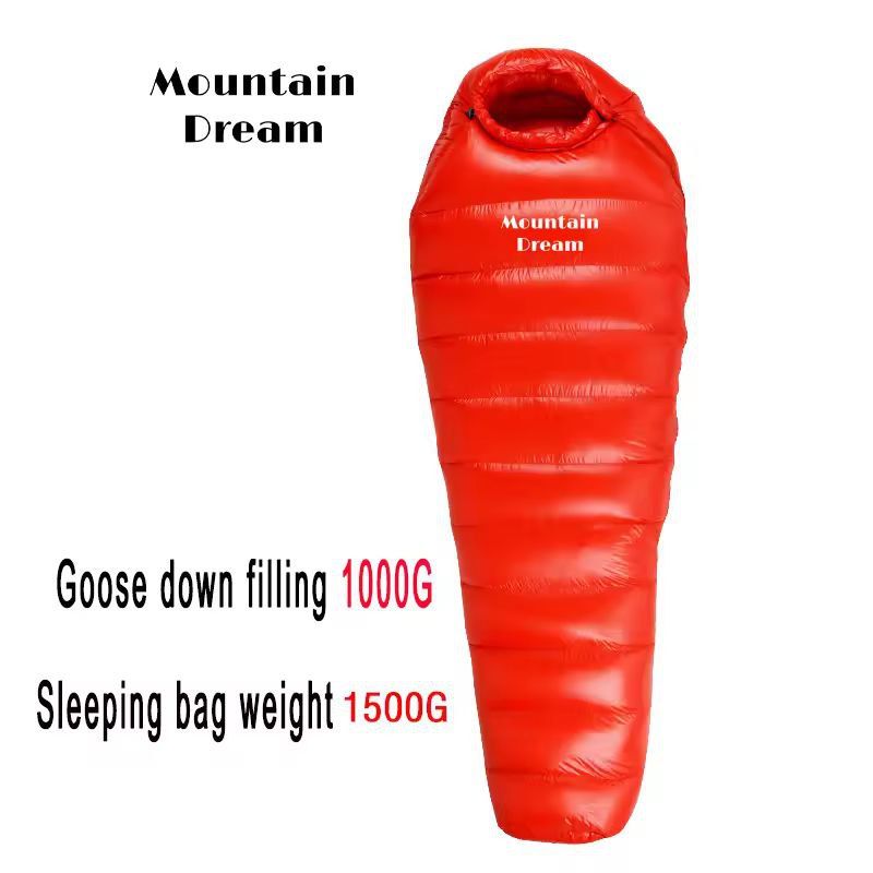 Arctic Peak DownFilled Mummy Sleeping Bag  Adult Winter Camp Comfort 22