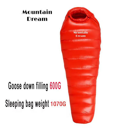 Arctic Peak DownFilled Mummy Sleeping Bag  Adult Winter Camp Comfort 12