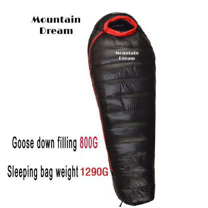 Arctic Peak DownFilled Mummy Sleeping Bag  Adult Winter Camp Comfort 14
