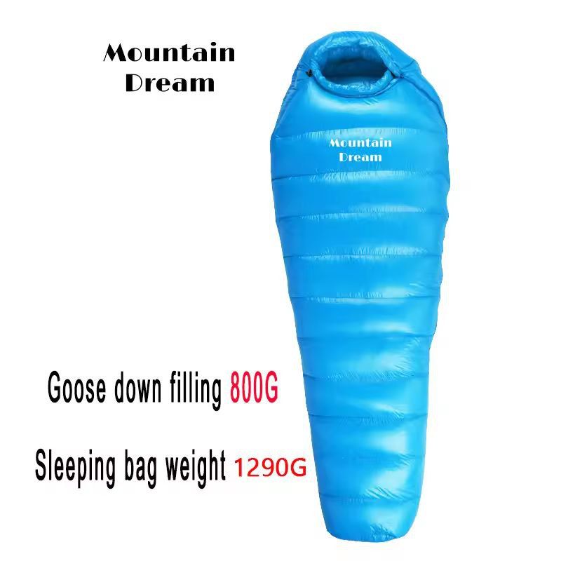 Arctic Peak DownFilled Mummy Sleeping Bag  Adult Winter Camp Comfort 15