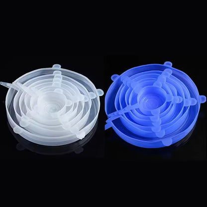 EcoSeal Silicone StretchLid Set  6Piece Universal Food Covers 13