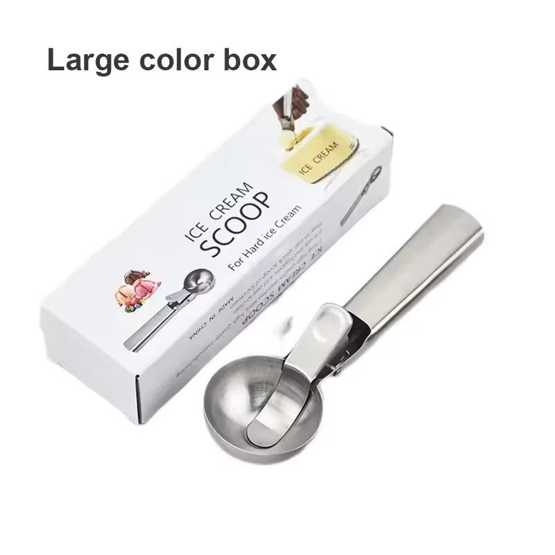 Stainless Steel DualPurpose Ice Cream  Fruit Scoop 10