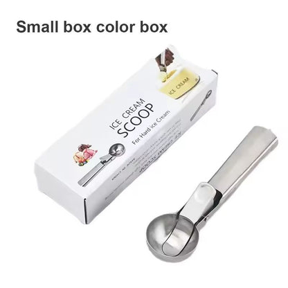 Stainless Steel DualPurpose Ice Cream  Fruit Scoop 11