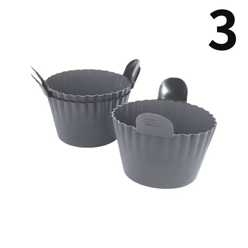 Silicone Air Fryer Egg  Baking Cups  Premium FoodGrade Egg Poacher For Air Fryer Oven  Muffin Use 10