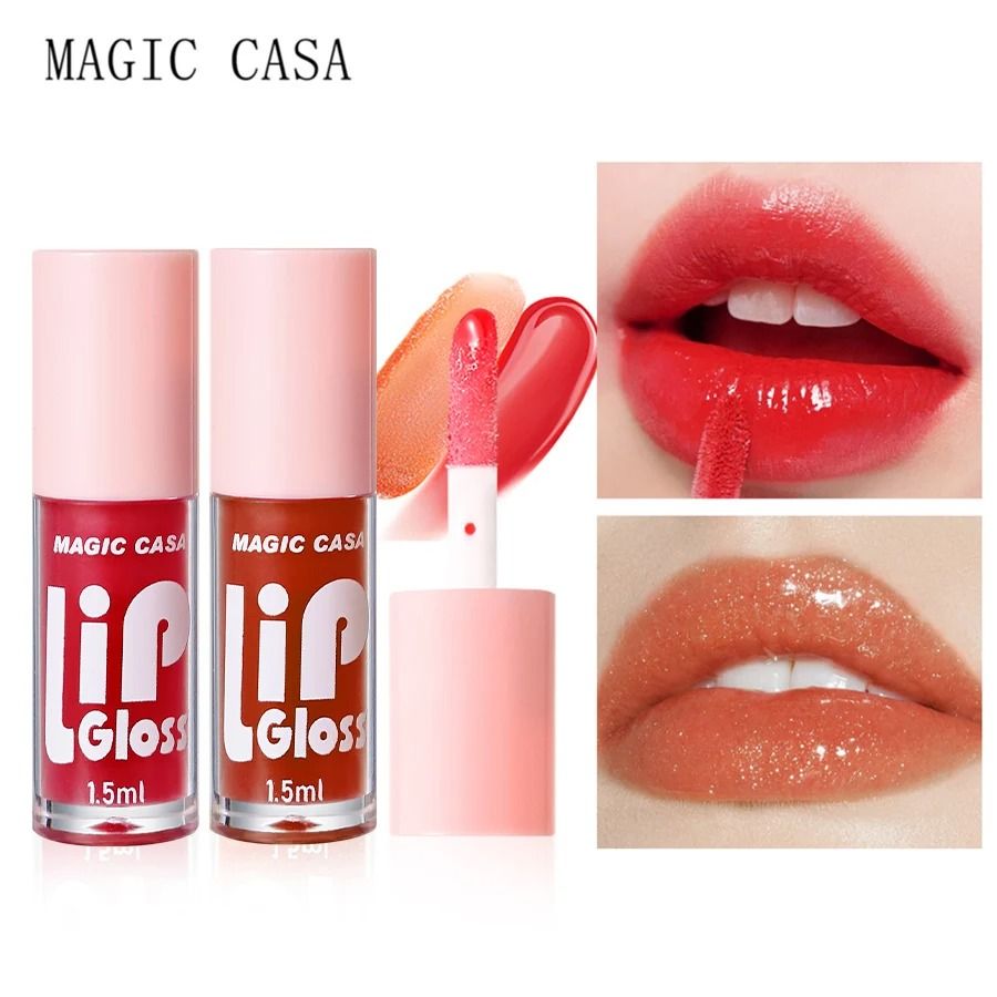 Hydrating Jelly Lip Oil Set Long Lasting Moisturizing Smooth Lip Gloss 2