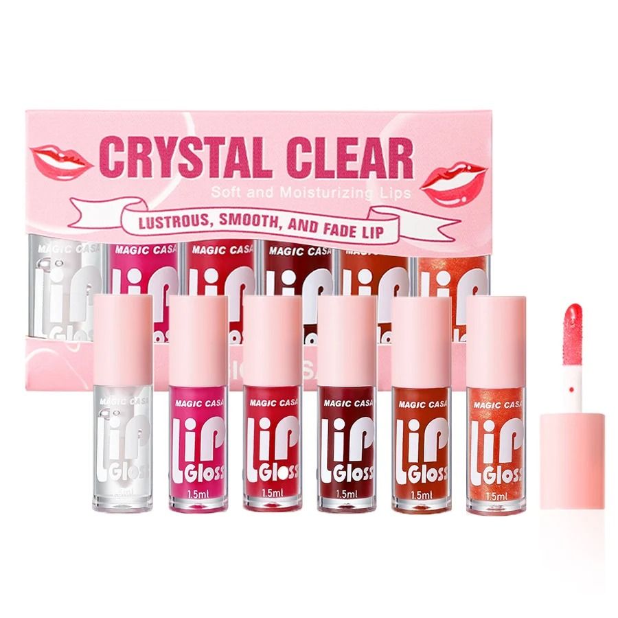 Hydrating Jelly Lip Oil Set Long Lasting Moisturizing Smooth Lip Gloss 3