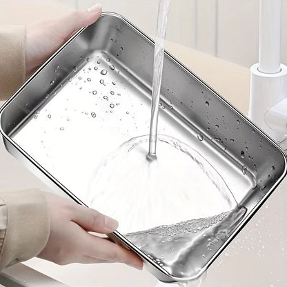 Premium Stainless Steel Food Storage Container With Lid  LeakResistant Lunch  Refrigerator Organize 5