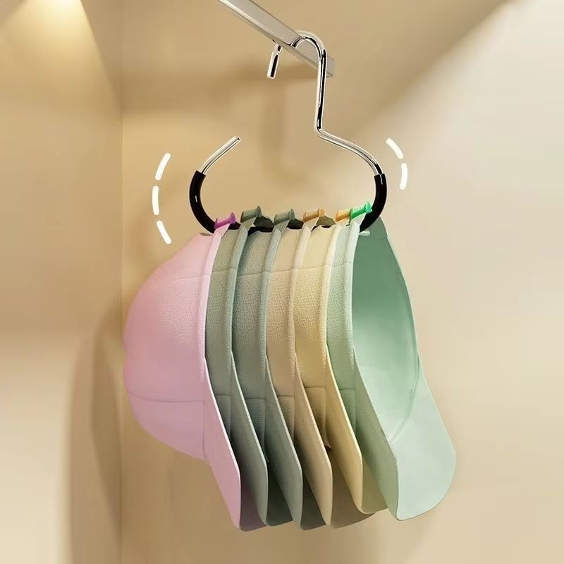 Circle Ring Hat And Scarf Hanger  Non Slip Closet Hook Organizer 1