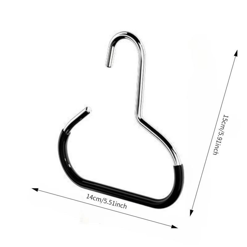 Circle Ring Hat And Scarf Hanger  Non Slip Closet Hook Organizer 3