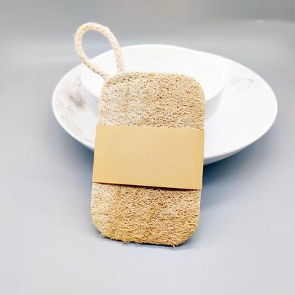 Natural Luffa Dish Sponge  Eco Friendly Non Scratch Kitchen Scrubber 6