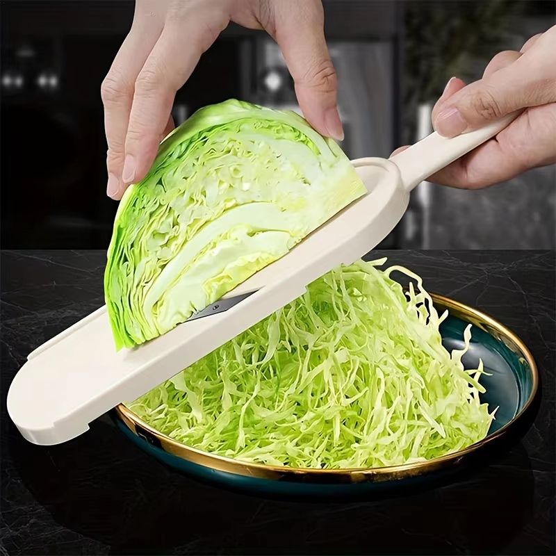 Ultra Fine Vegetable Slicer And Cabbage Shredder  Handheld Salad And Carrot Cutter 1