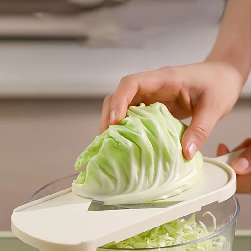 Ultra Fine Vegetable Slicer And Cabbage Shredder  Handheld Salad And Carrot Cutter 3