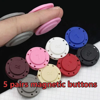 Magnetic Concealed Button Set for Sweaters and Coats