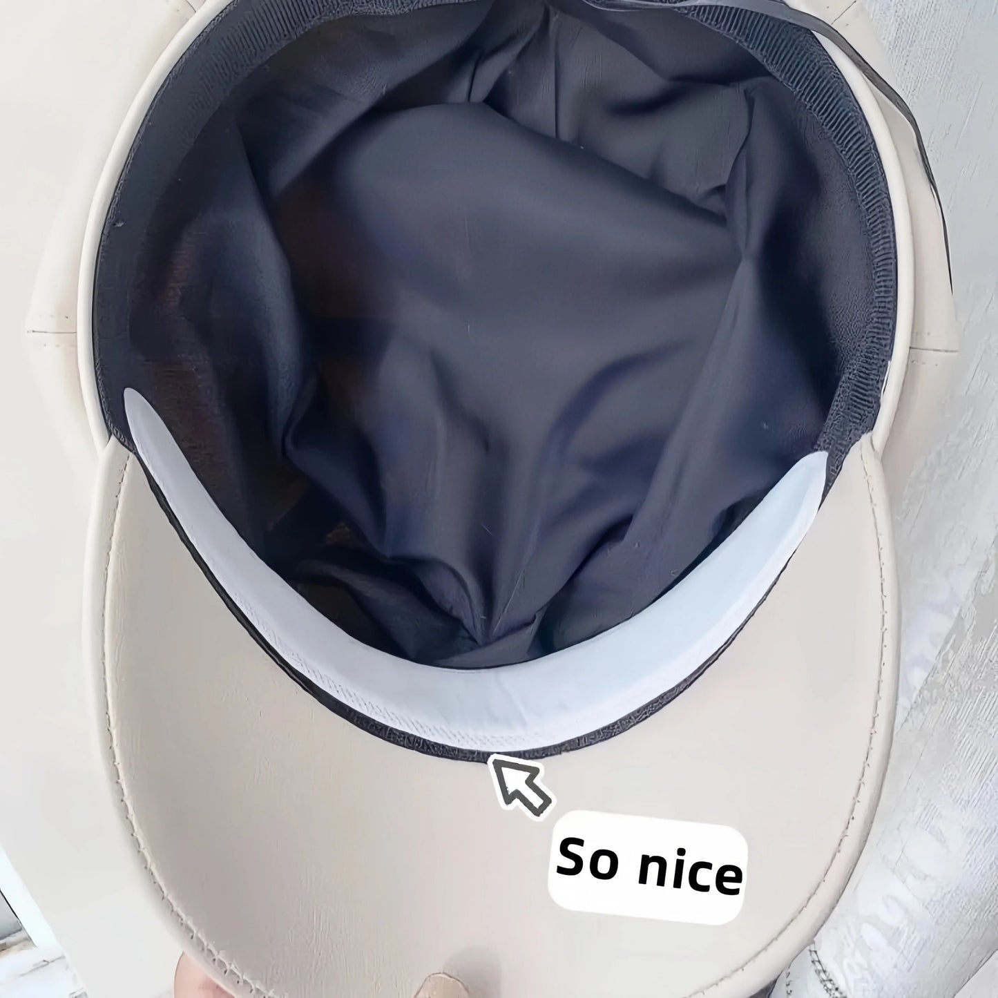 Disposable Sweat Absorbent Hat Patches For Baseball Caps 2