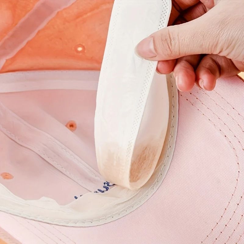 Disposable Sweat Absorbent Hat Patches For Baseball Caps 5