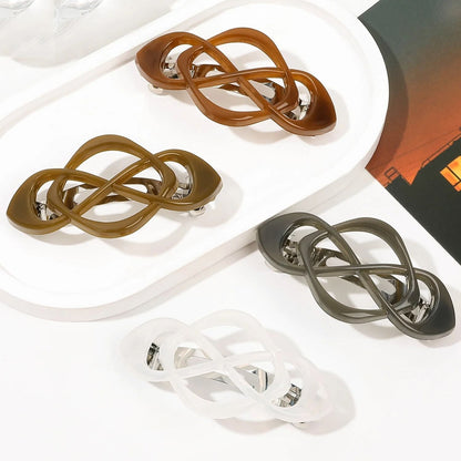 Hollow Matte Spring Hair Clip For Women 4