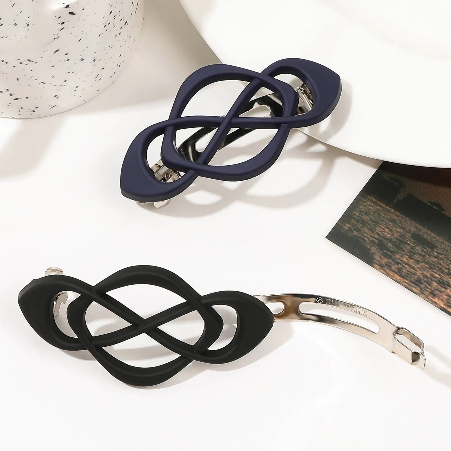 Hollow Matte Spring Hair Clip For Women 6