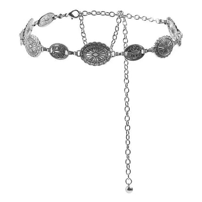 Retro Metal Waist Chain Belt For Women 7