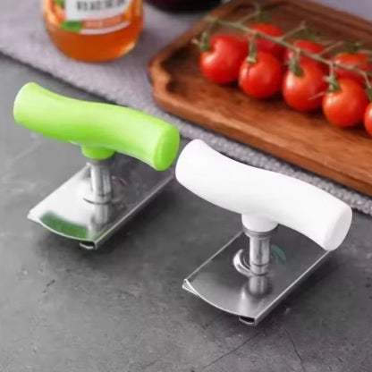 LaborSaving Stainless Steel Can  Bottle Opener  Adjustable Rotating Lid Grip Tool 4