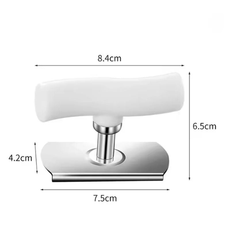 LaborSaving Stainless Steel Can  Bottle Opener  Adjustable Rotating Lid Grip Tool 5