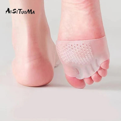 Comfortable Silicone Front Foot Pads For Bunion Relief And Foot Support 4