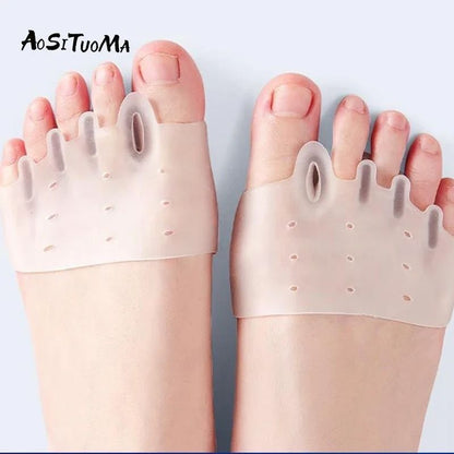 Comfortable Silicone Front Foot Pads For Bunion Relief And Foot Support 6