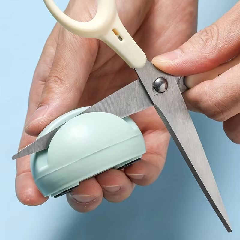 FrogShaped Mini Portable Multifunction Kitchen Knife Sharpener 4