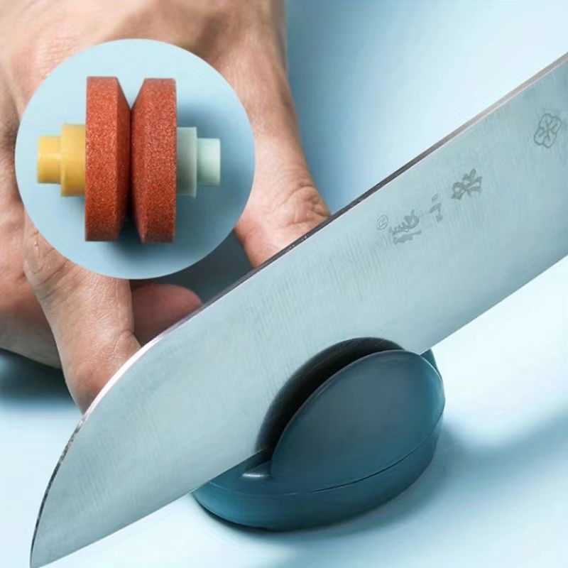 FrogShaped Mini Portable Multifunction Kitchen Knife Sharpener 5