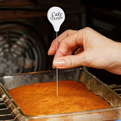 Stainless Steel Cake Tester Probe Reusable Needle for Bread Biscuit Muffin Pancake Baking Accessories
