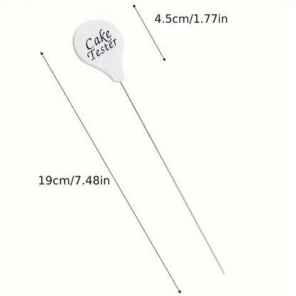 Stainless Steel Cake Tester Probe Reusable Needle For Bread Biscuit Muffin Pancake Baking Accessori 5
