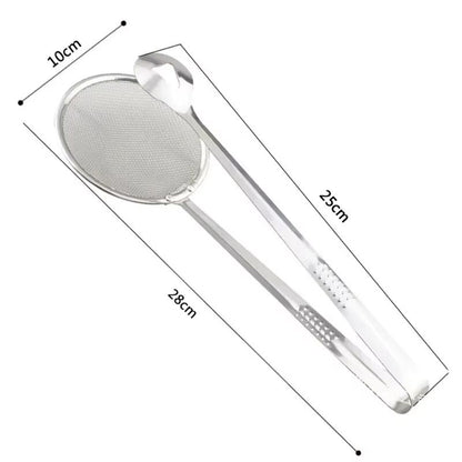 Premium Kitchen Food Strainer Spoon For Frying Draining And Scooping 6